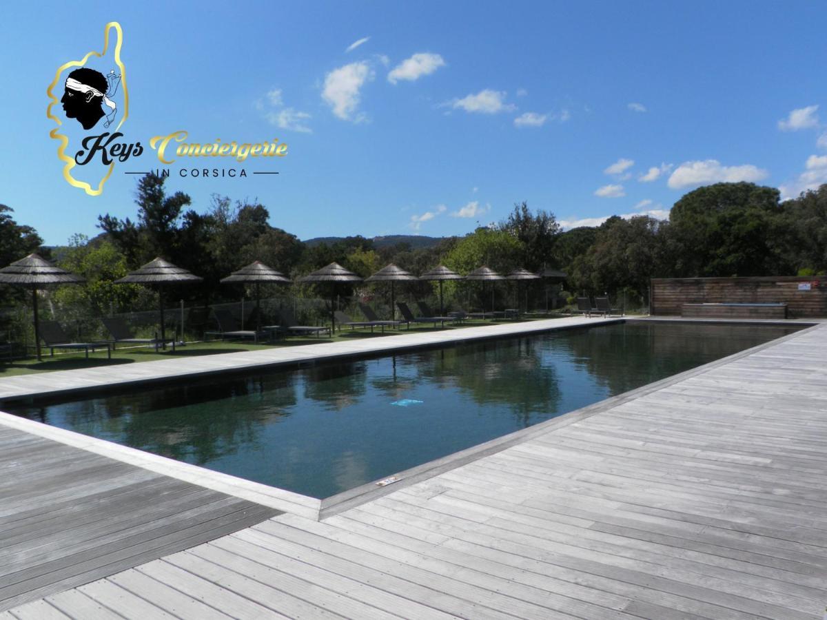 Residence Cala Sultana N62 - 4 Pers Avec Piscine Chauffee- Acces Prive A La Plage De Santa Giulia Porto-Vecchio  Zewnętrze zdjęcie