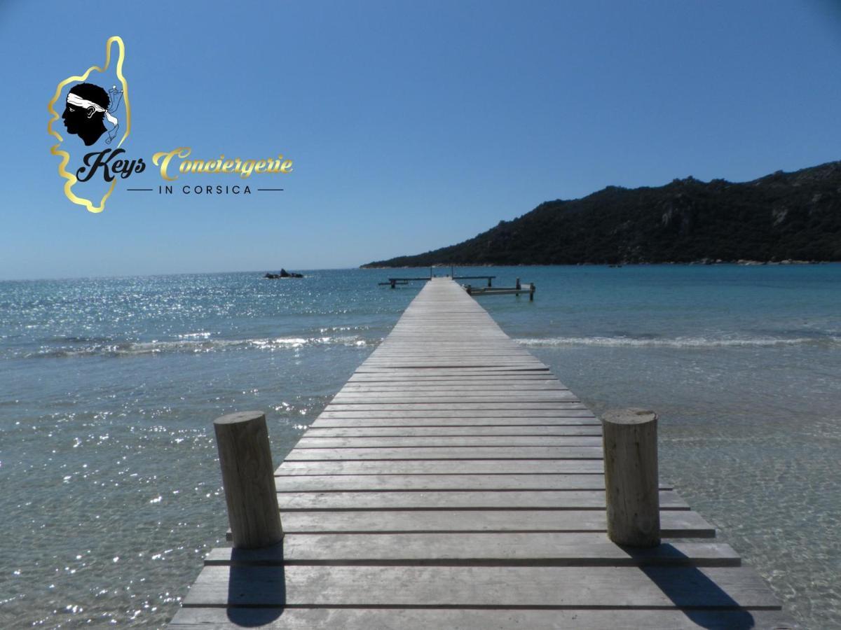 Residence Cala Sultana N62 - 4 Pers Avec Piscine Chauffee- Acces Prive A La Plage De Santa Giulia Porto-Vecchio  Zewnętrze zdjęcie