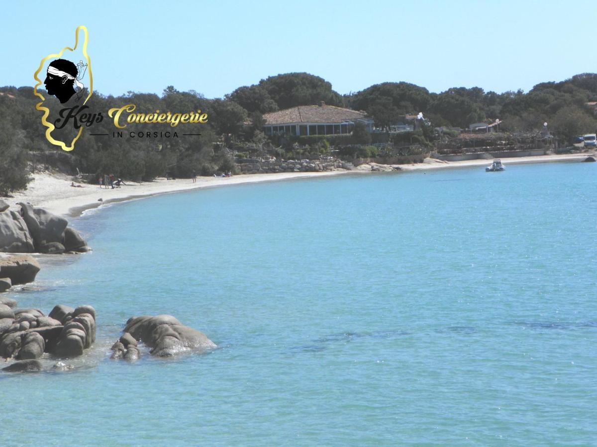 Residence Cala Sultana N62 - 4 Pers Avec Piscine Chauffee- Acces Prive A La Plage De Santa Giulia Porto-Vecchio  Zewnętrze zdjęcie