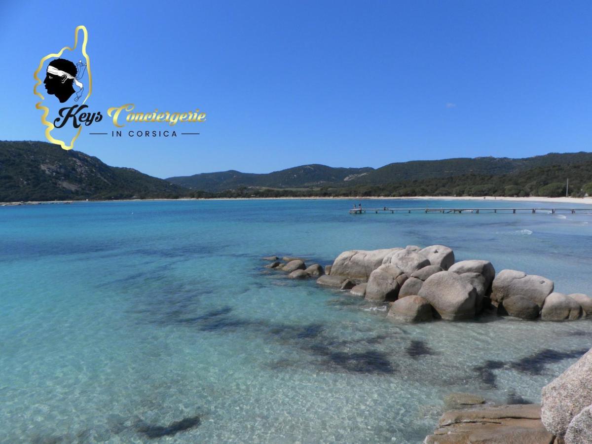 Residence Cala Sultana N62 - 4 Pers Avec Piscine Chauffee- Acces Prive A La Plage De Santa Giulia Porto-Vecchio  Zewnętrze zdjęcie